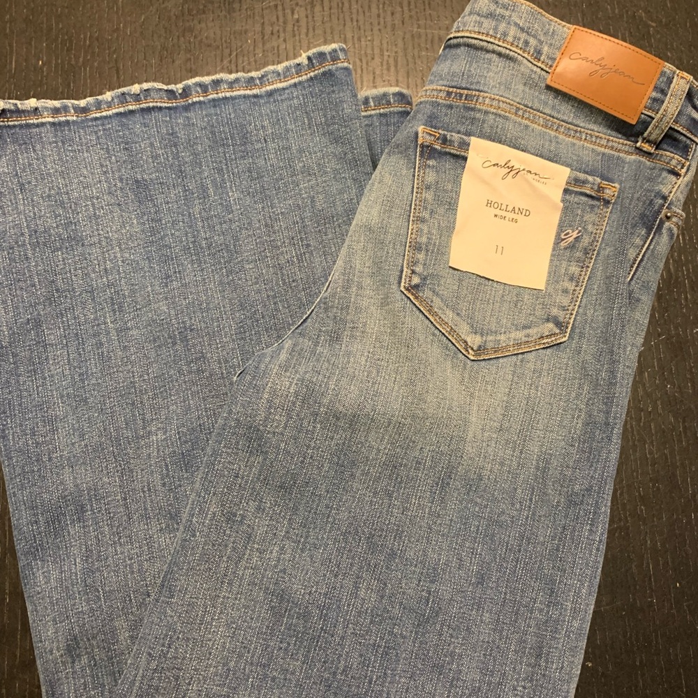NWT CJLA Holland wide leg jean size 11